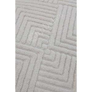 Halı Cool Krem Pramit Kaymaz Yıkanabilir Kaymaz Yolluk Kilim Salon Halısı Modelleri 120x180 cm