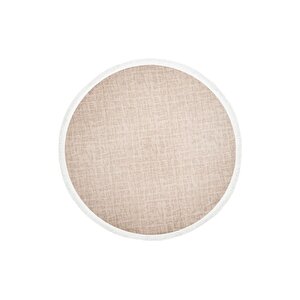 Halı Vizon Stylish Saçaklı Yuvarlak Kaymaz Kesme Ince Yolluk Kilim Salon Halısı Modelleri 110x110 cm