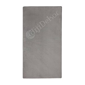 Avangard Halı Sahra Gri Salon Koridor Antre Mutfak Halısı Silinebilir Kaymaz Tabanlı 80x850 cm