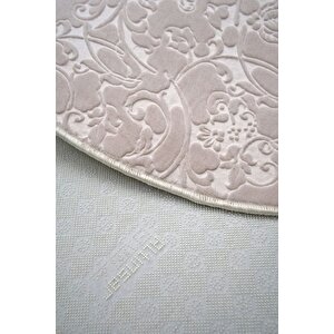 Halı Vizon Elit Yıkanabilir Saçaksız Yuvarlak Kesme Ince Yolluk Kilim Salon Halısı Modeli