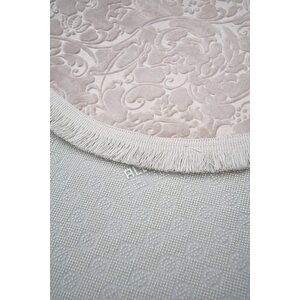 Halı Vizon Elit Yıkanabilir Saçaklı Oval Kesme Ince Yolluk Kilim Salon Halısı Modelleri 80x650 cm