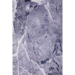 Halı Gri Granit Yıkanabilir Saçaksız Kesme Ince Yolluk Kilim Salon Halısı Modelleri 160x230 cm
