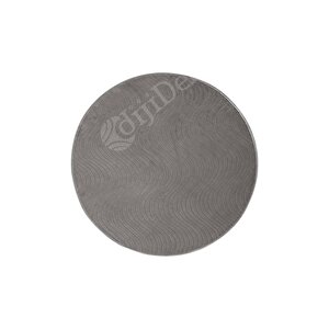 Avangard Yuvarlak Halı Sahra Gri Salon Koridor Antre Mutfak Halısı Silinebilir 170x170 cm