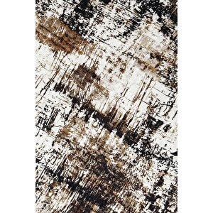 Halı Siyah Cool K1310 Yıkanabilir Yuvarlak Kesme Ince Yolluk Kilim Salon Halısı Modelleri
