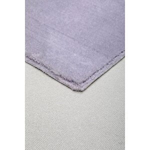 Peluş Halı Açık Gri Cool Yıkanabilir Post Kesme Yolluk Kilim Salon Halısı Modelleri