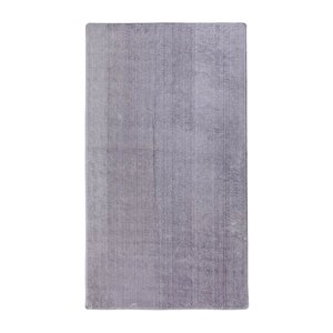 Peluş Halı Açık Gri Cool Yıkanabilir Post Kesme Yolluk Kilim Salon Halısı Modelleri 160x230 cm