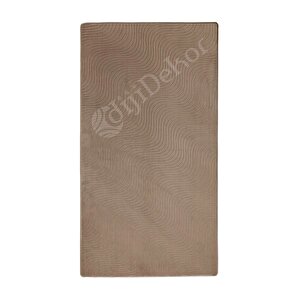Halı Cool Kahverengi Sahra Kaymaz Yıkanabilir Yolluk Kilim Salon Halısı Modelleri 80x150 cm