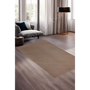 Halı Cool Kahverengi Sahra Kaymaz Yıkanabilir Yolluk Kilim Salon Halısı Modelleri 140x600 cm