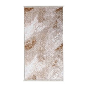 Halı Devetüyü Cool Yıkanabilir Saçaklı Kaymaz Delüxe Yolluk Kilim Salon Halısı Modelleri 100x350 cm