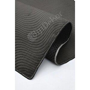 Halı Cool Antrasit Sahra Kaymaz Yıkanabilir Saçaksız Yolluk Kilim Salon Halısı Modelleri