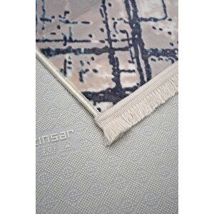 Halı Mavi Trend Yıkanabilir Saçaklı Kaymaz Kesme Ince Yolluk Kilim Salon Halısı Modelleri