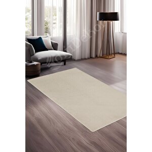 Halı Cool Krem Sahra Kaymaz Yıkanabilir Kaymaz Yolluk Kilim Salon Halısı Modelleri 150x200 cm
