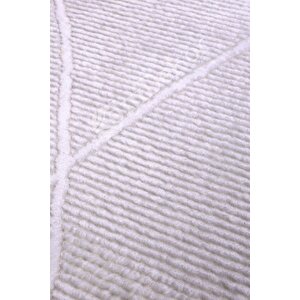 Pamuklu Beyaz Bohem Saçaklı Koridor Oturma Odası Ve Salon Halısı