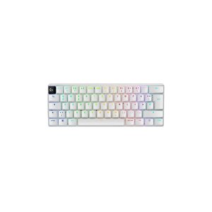 G Pro X 60 Lightspeed Tactile İngilizce Rgb Kablosuz Beyaz Gaming Klavye (920-011930)