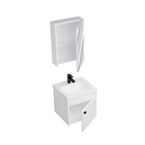 Ceylan 50 Cm Banyo Dolabı Seti Beyaz