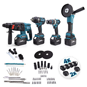 Cheli̇kbei̇ Dörtlü Set Mk800(13mm Ç.mandren+s.sıkma+ş.spral+ş.hilti)