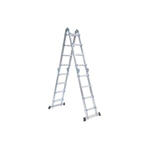 Elmas Serisi - 470 Cm. Çok Amaçlı Merdiven - Alüminyum - Yerli Üretim