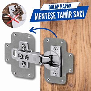 Dolap Kapak Menteşe Tami̇r Saci 100 Adet