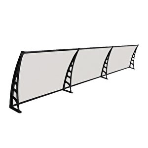 Crocus Kapı Pencere Üstü Pratik Sundurma 80×360 – Şeffaf