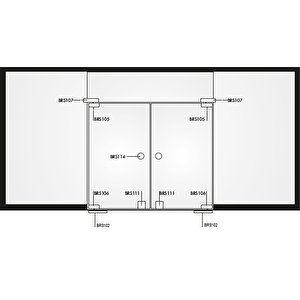 Hidrolik Motor Cam Detaylı Yer Hidroliği Brs 101-cam