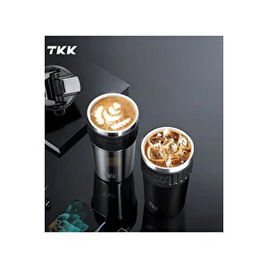 Vagonlife Tkk Yeni Koleksiyon 630ml Pipetli / Pipetsiz Kullanım Askılı Paslanmaz Çelik Termos Kahve Mug Matara Mavi