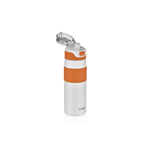 Tkk 600ml Pipetsiz Çift Yalıtımlı Paslanmaz Çelik Termos 6 Saat Sıcak/soğuk Beyaz