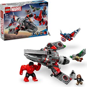 76292 Marvel Kaptan Amerika Ile Red Hulk Savaşı