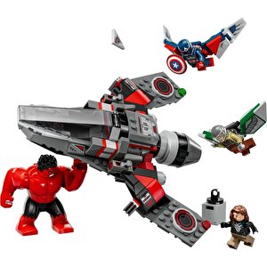 76292 Marvel Kaptan Amerika Ile Red Hulk Savaşı