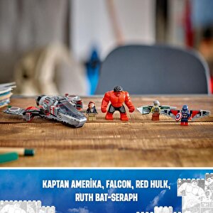 Lego 76292 Marvel Kaptan Amerika Ile Red Hulk Savaşı