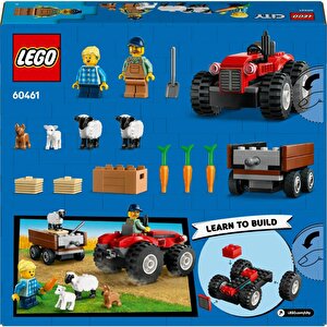 Lego 60461 City Römorklu Kırmızı Çiftlik Traktörü Ve Koyun