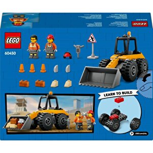 Lego 60450 Sarı Tekerlekli İnşaat Yükleyicisi
