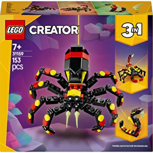 31159 Creator 3’ü 1 Arada Vahşi Hayvanlar: Şaşırtıcı Örümcek