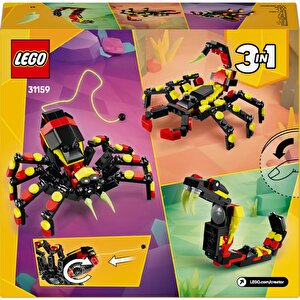 Lego 31159 Creator 3’ü 1 Arada Vahşi Hayvanlar: Şaşırtıcı Örümcek