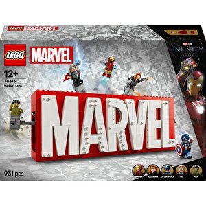 76313 Marvel: Marvel Logosu Ve Minifigürleri