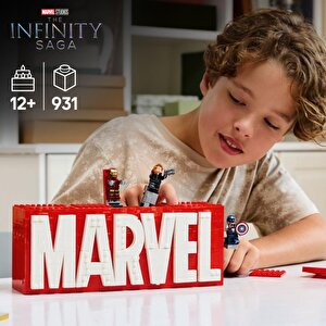 Lego 76313 Marvel: Marvel Logosu Ve Minifigürleri