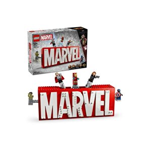 Lego 76313 Marvel: Marvel Logosu Ve Minifigürleri