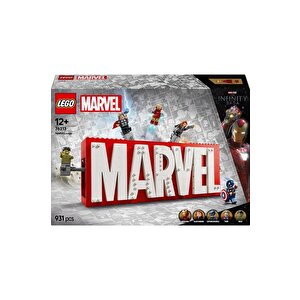 Lego 76313 Marvel: Marvel Logosu Ve Minifigürleri