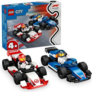 60464 City F1® Williams Racing Ve Haas F1® Yarış Arabaları