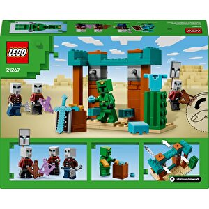 Lego Minecraft 21267 Serseri Köylü Çöl Devriyesi (105 Parça)