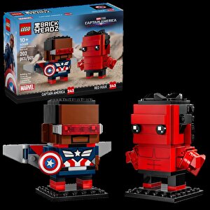 Brickheadz 40668 Kaptan Amerika Ve Red Hulk Figürleri (202 Parça)
