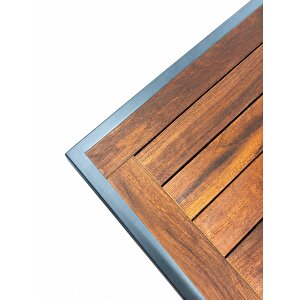 Samara Bahçe Masası 95*95 (iroko Tabla)
