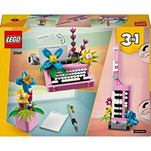 31169 Creator 3’ü 1 Arada Çiçekli Daktilo