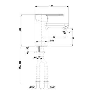 Gala Teza Lavabo Bataryası G3852000