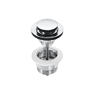 Aqua Basmalı Sifonlu Universal Süzgeç, Krom - A505400900