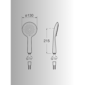 Roca Aqua Basmalı Sifonlu Universal Süzgeç, Krom - A505400900