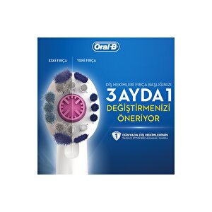 Oral-b Eb18-4 3d White 4'lü Diş Fırçası Yedek Başlığı