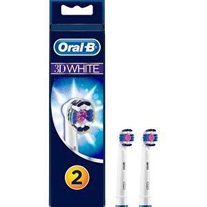 Oral-b 3d White 2'li Diş Fırçası Yedek Başlığı