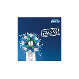 Oral-b Vitality 100 Cross Action Mavi Şarjlı Diş Fırçası