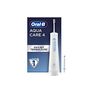 Oral-b Aquacare 4 Oxyjet Yedek Başlıklı Şarjlı Ağız Duşu