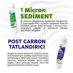 Kapalı Kasa Su Arıtma Cihazı Multimineral 6lı Filtre Seti Standart Membran